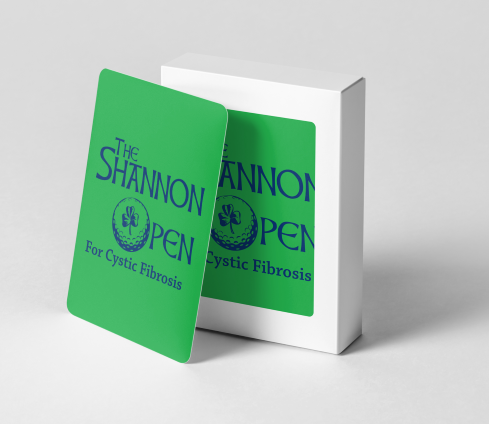 The Shannon Open Logo Playing Cards